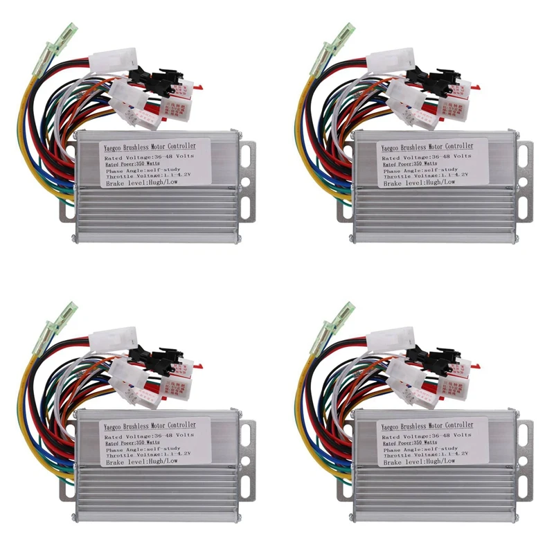 4X Electric Bike Brushless DC Motor Controller 36V/48V 350W For Electric Bicycle E-Bike Scooter Accessories
4X Electric Bike Brushless DC Motor Controller 36V/48V 350W For Electric Bicycle E-Bike Scooter Accessories