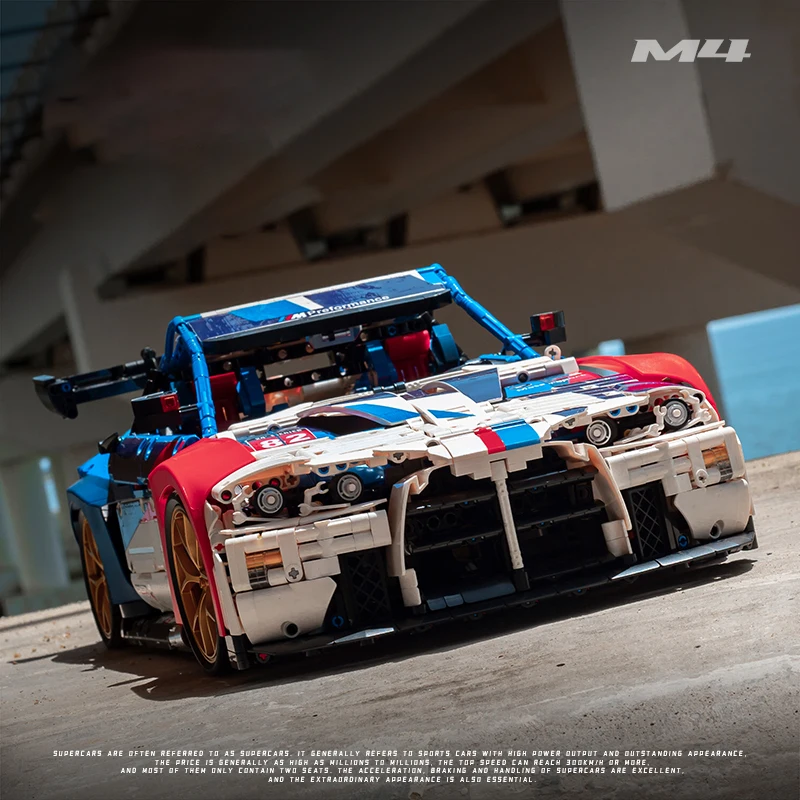 Kalein 1:8 M4 supercar MOC world famous car mechanical group model building blocks high-tech toy set gifts for boys and children
Kalein 1:8 M4 supercar MOC world famous car mechanical group model building blocks high-tech toy set gifts for boys and children