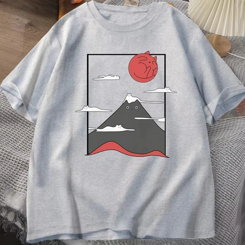 Cat Graphic Cotton Printed T-Shirt Men and Women Harajuku High Quality Clothes Super Fashion Wear
Cat Graphic Cotton Printed T-Shirt Men and Women Harajuku High Quality Clothes Super Fashion Wear