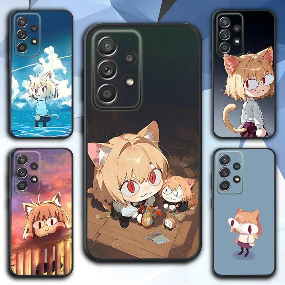 Cute N-Neco-Arc Phone Case For Samsung S 25,24,23,22,30,21,10,9,Ultra,Plus,Lite,FE,4,5 G Soft Black Case
Cute N-Neco-Arc Phone Case For Samsung S 25,24,23,22,30,21,10,9,Ultra,Plus,Lite,FE,4,5 G Soft Black Case