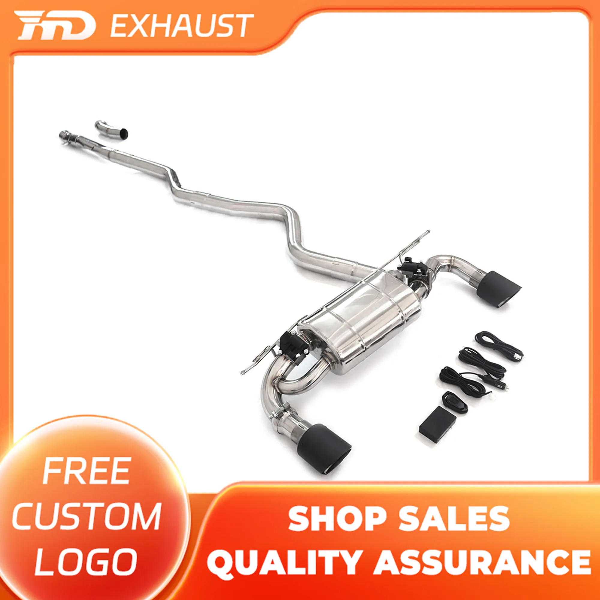 HMD Exclusive Customization Stainless Steel Catback For BMW BMW M235i F22 3.0T With Electronic Valve Performance Muffler
HMD Exclusive Customization Stainless Steel Catback For BMW BMW M235i F22 3.0T With Electronic Valve Performance Muffler