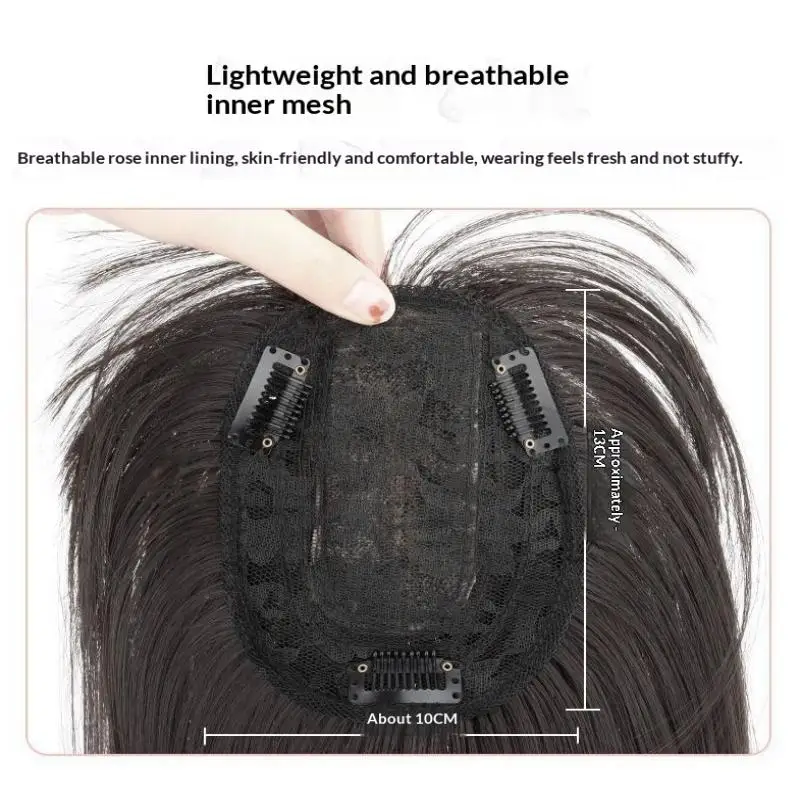 Невидимые дышащие синтетические волосы, натуральные волосы для наращивания, прямой топпер, увеличение объема продаж для женщин, тонкие волосы
Невидимые дышащие синтетические волосы, натуральные волосы для наращивания, прямой топпер, увеличение объема продаж для женщин, тонкие волосы