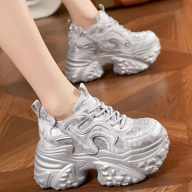 Women's Sport Shoes Thick Bottom Dad Shoes Real Leather Dance Fashion Water Diamond All-Match Low Cut Casual Shoes
Women's Sport Shoes Thick Bottom Dad Shoes Real Leather Dance Fashion Water Diamond All-Match Low Cut Casual Shoes