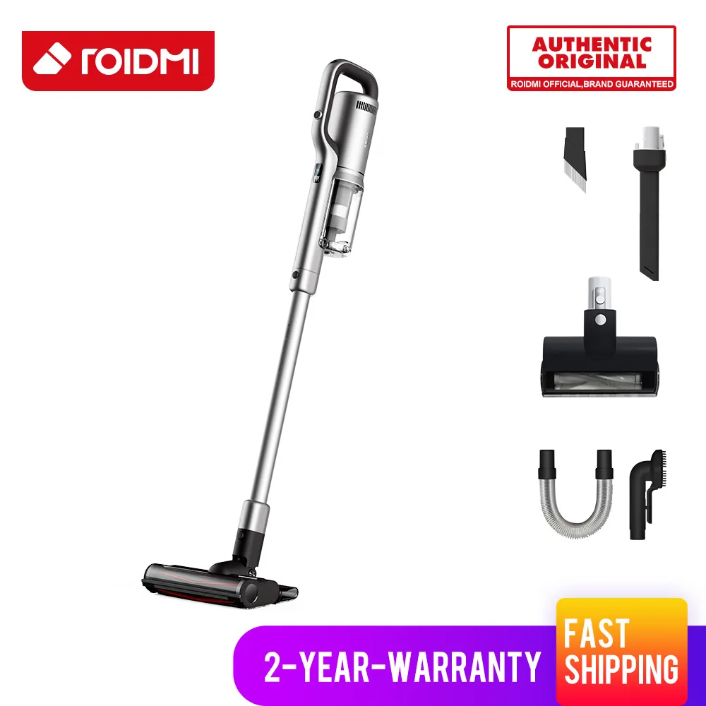Original ROIDMI NEX 2 Pro Intelligent Wireless Vacuum Cleaner NEX Revolution Series 26500 Pa Suction OLED Screen Display
Original ROIDMI NEX 2 Pro Intelligent Wireless Vacuum Cleaner NEX Revolution Series 26500 Pa Suction OLED Screen Display