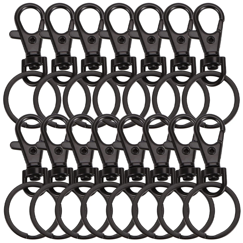 15 Pcs Rotating Keychain Keyrings Clasps Metal Hook Swivel Snap Hooks Clips Sturdy D Ring Craft Supplies DIY Luggage Backpacks
15 Pcs Rotating Keychain Keyrings Clasps Metal Hook Swivel Snap Hooks Clips Sturdy D Ring Craft Supplies DIY Luggage Backpacks