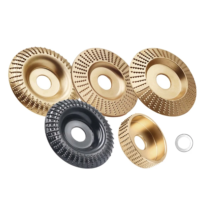5 Pcs Set Of Wood Grinding And Polishing Wheels For Angle Grinder, Rotary Disc Sanding Carving Tools Abrasive Discs
5 Pcs Set Of Wood Grinding And Polishing Wheels For Angle Grinder, Rotary Disc Sanding Carving Tools Abrasive Discs