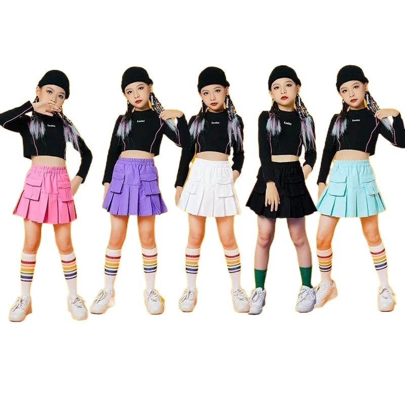 Children's jazz dance costumes, girls' sweet and cool cheerleading performance costumes, class uniforms, walking
Children's jazz dance costumes, girls' sweet and cool cheerleading performance costumes, class uniforms, walking