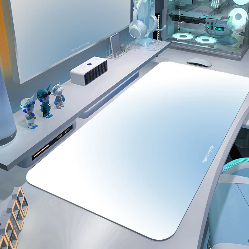 Blue gradient mouse pad with a high-end feel, Morandi solid color, oversized e-sports office and home keyboard desk pad
Blue gradient mouse pad with a high-end feel, Morandi solid color, oversized e-sports office and home keyboard desk pad