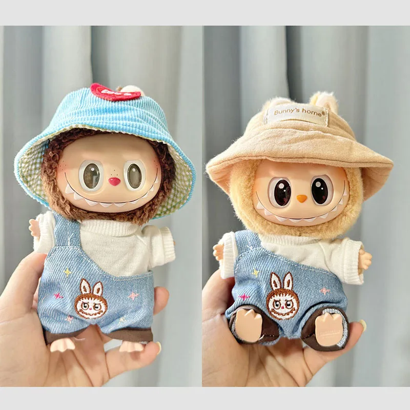 17cm Labubu I II Idol Dolls Cute Mini Plush Doll'S Clothes Korea Kpop Exo Idol Dolls Overalls Clothing DIY Accessories Gifts
17cm Labubu I II Idol Dolls Cute Mini Plush Doll'S Clothes Korea Kpop Exo Idol Dolls Overalls Clothing DIY Accessories Gifts