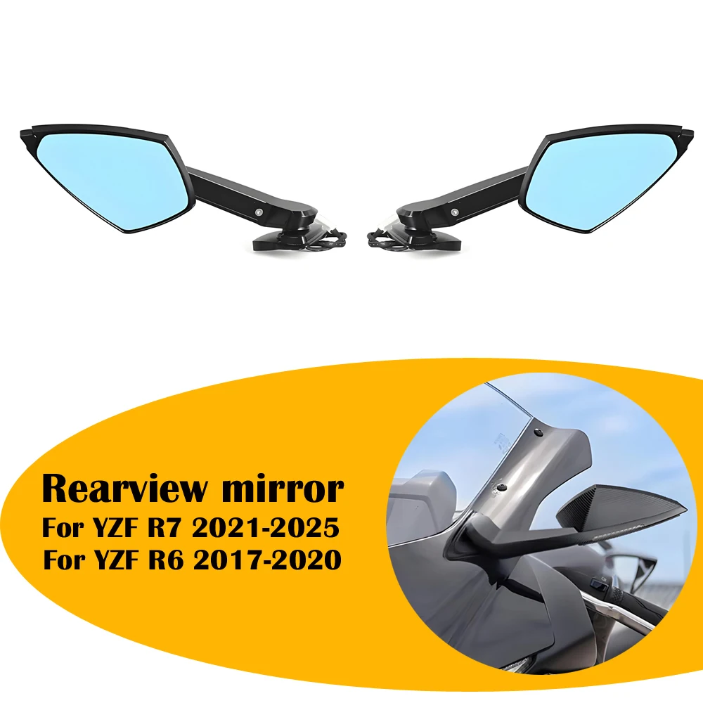 For Yamaha YZFR7 YZF-R7 2021-2025 YZF-R6 YZF R6 2017-2020 Motorcycle Rearview Mirrors Rear View Mirror Turn Signal Light YZF R7
For Yamaha YZFR7 YZF-R7 2021-2025 YZF-R6 YZF R6 2017-2020 Motorcycle Rearview Mirrors Rear View Mirror Turn Signal Light YZF R7
