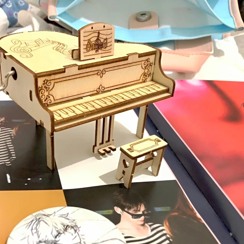 DIY Piano Music Box Wooden 3D Puzzle HandAssembled Toy Musical Interest Training ParentChild Top Choice Family Birthday Gift
DIY Piano Music Box Wooden 3D Puzzle HandAssembled Toy Musical Interest Training ParentChild Top Choice Family Birthday Gift