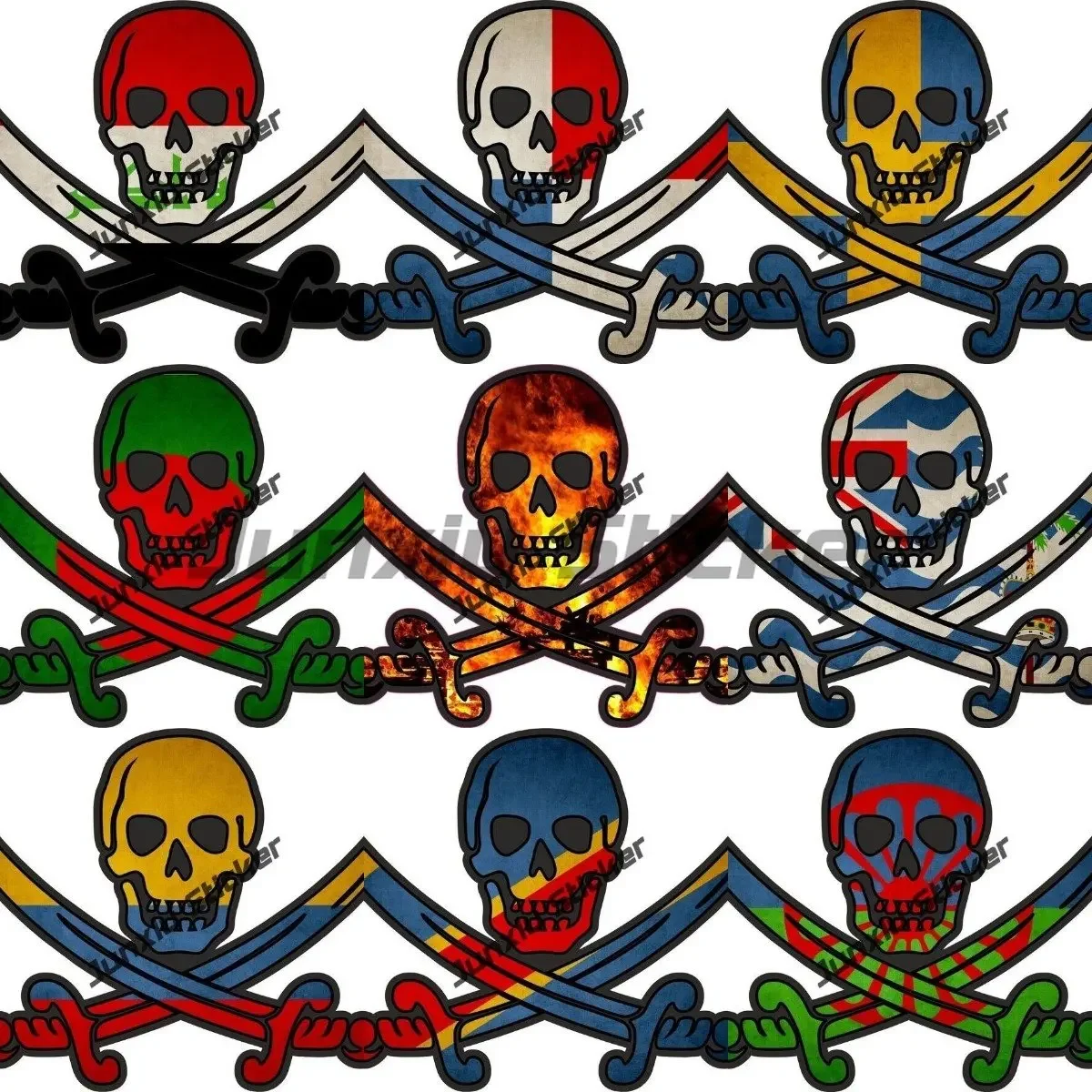 Flag Pirate Stickers Jack Rackham Pirate Decals for Cars Camper Bumper Truck Stickers Accessories Suv Window Camping Car Decor
Flag Pirate Stickers Jack Rackham Pirate Decals for Cars Camper Bumper Truck Stickers Accessories Suv Window Camping Car Decor