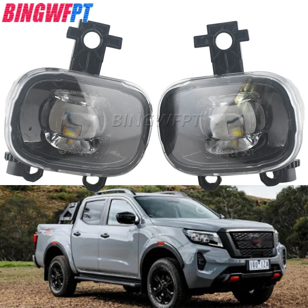 2x Fog Lamp Assembly LED Lens Fog Light Headlight for Nissan Navara NP300 Frontier 2020 2021 Spot Light Fog Lamp Car Accessories
2x Fog Lamp Assembly LED Lens Fog Light Headlight for Nissan Navara NP300 Frontier 2020 2021 Spot Light Fog Lamp Car Accessories