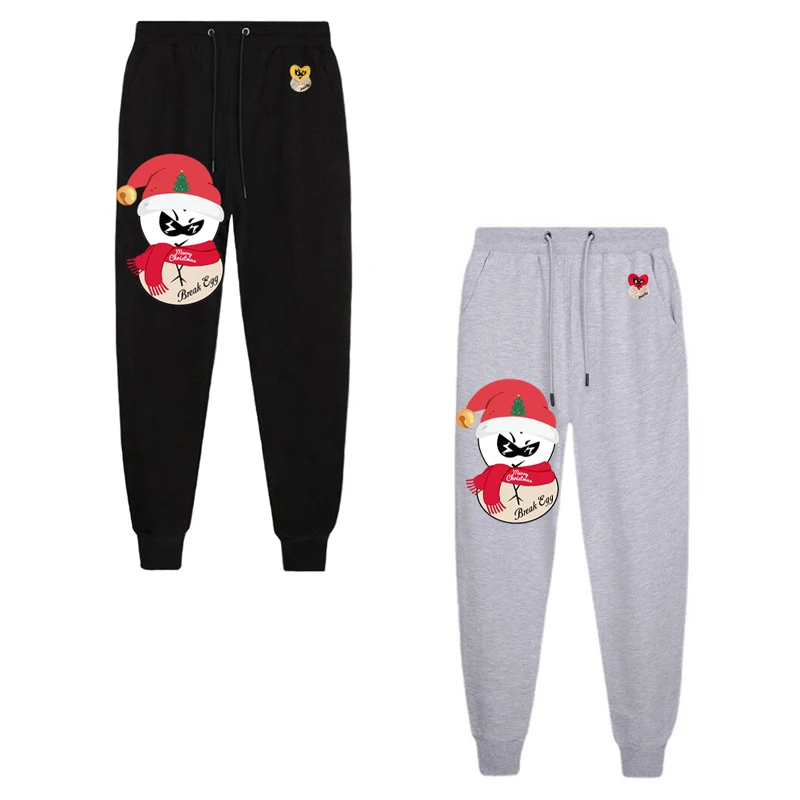Break Egg Men Women Trousers Cotton Heart Eggshell Embroidery Cartoon Christmas Heart Print Elastic Drawstring Loose Autumn Pant
Break Egg Men Women Trousers Cotton Heart Eggshell Embroidery Cartoon Christmas Heart Print Elastic Drawstring Loose Autumn Pant