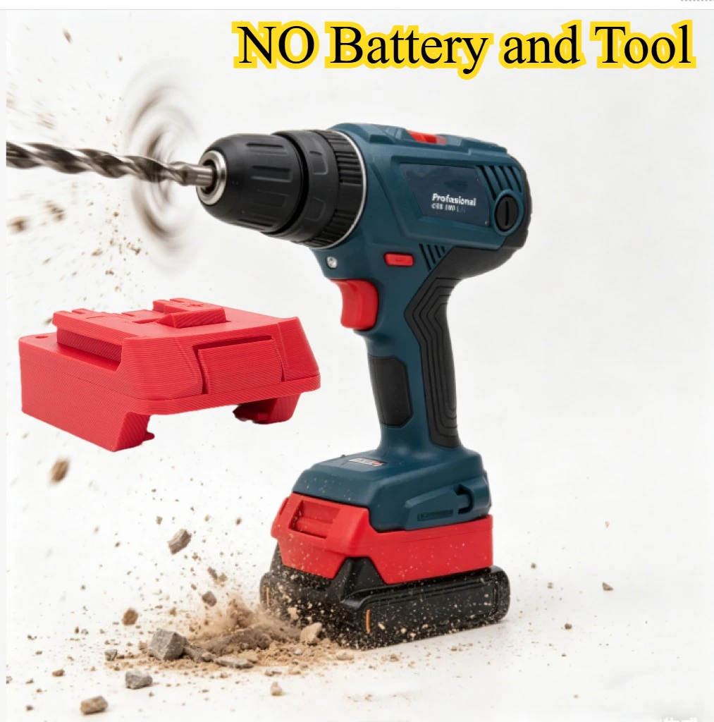 For Bosch 18V LI-Ion Tools Converts To BLACK&DECKER 20V Li-Ion Battery Adapter Portable Cordless Power Tool Accessories
For Bosch 18V LI-Ion Tools Converts To BLACK&DECKER 20V Li-Ion Battery Adapter Portable Cordless Power Tool Accessories