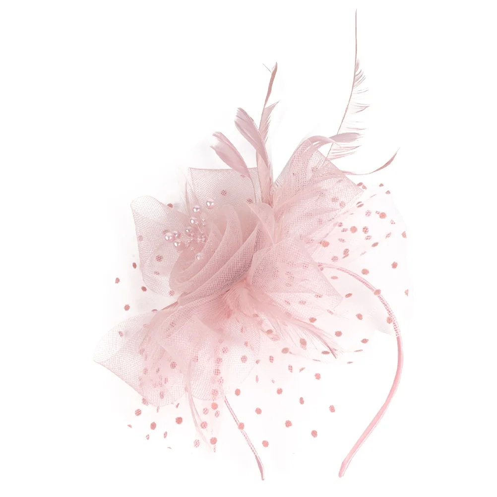 Mesh Head Flower Bride Hat Tea Party Headband Banquet Headdress Women Hats Wedding Fascinator Hair Accessories Plume
Mesh Head Flower Bride Hat Tea Party Headband Banquet Headdress Women Hats Wedding Fascinator Hair Accessories Plume