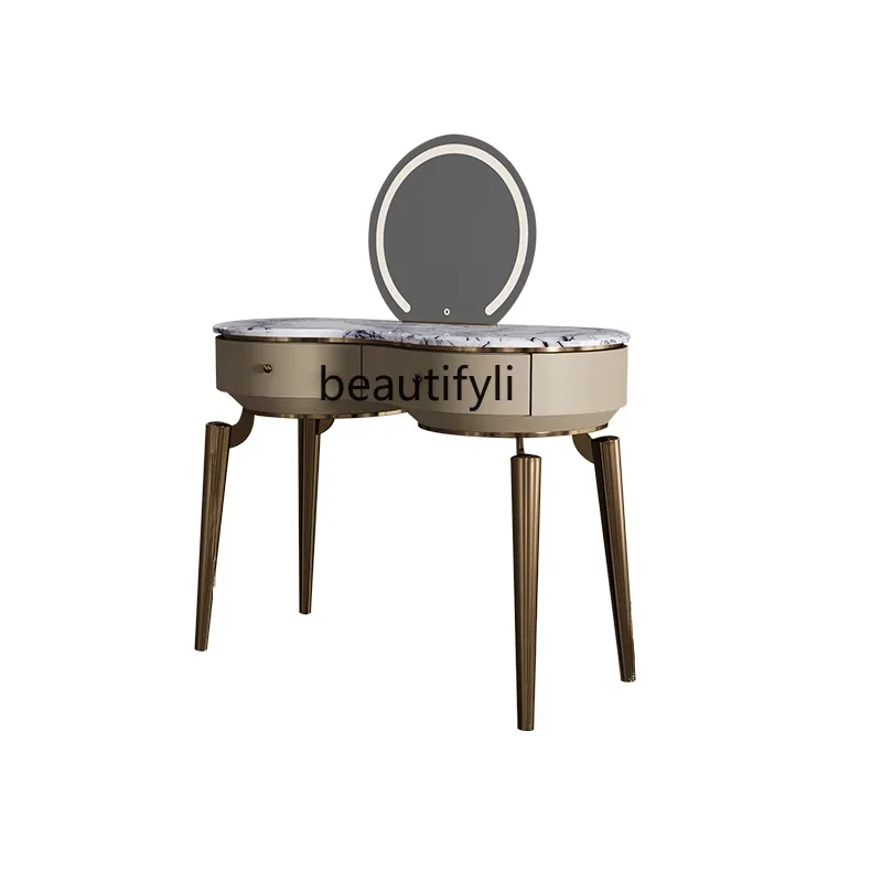 A16 Light Luxury Dresser Stainless Steel Assembly Simple Modern Bedroom and Household High-End Italian Minimalist Marble Dresser
A16 Light Luxury Dresser Stainless Steel Assembly Simple Modern Bedroom and Household High-End Italian Minimalist Marble Dresser