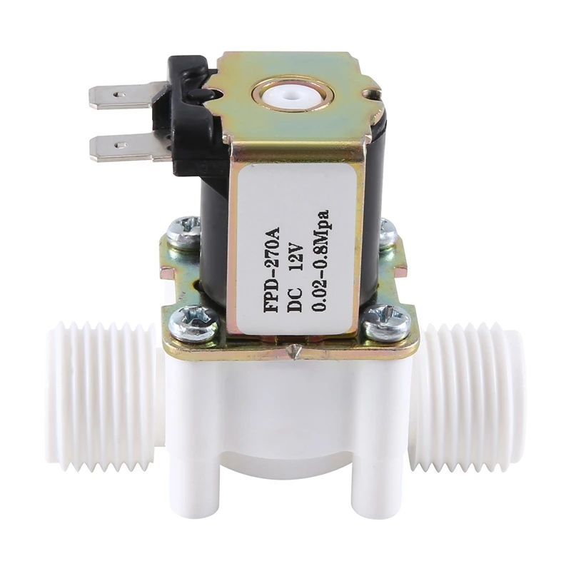 Dc12v N/C Normally Closed Water Solenoid Valve G1/2-Inch Plastic Electrical Solenoid Valve For Water Dispenser
Dc12v N/C Normally Closed Water Solenoid Valve G1/2-Inch Plastic Electrical Solenoid Valve For Water Dispenser