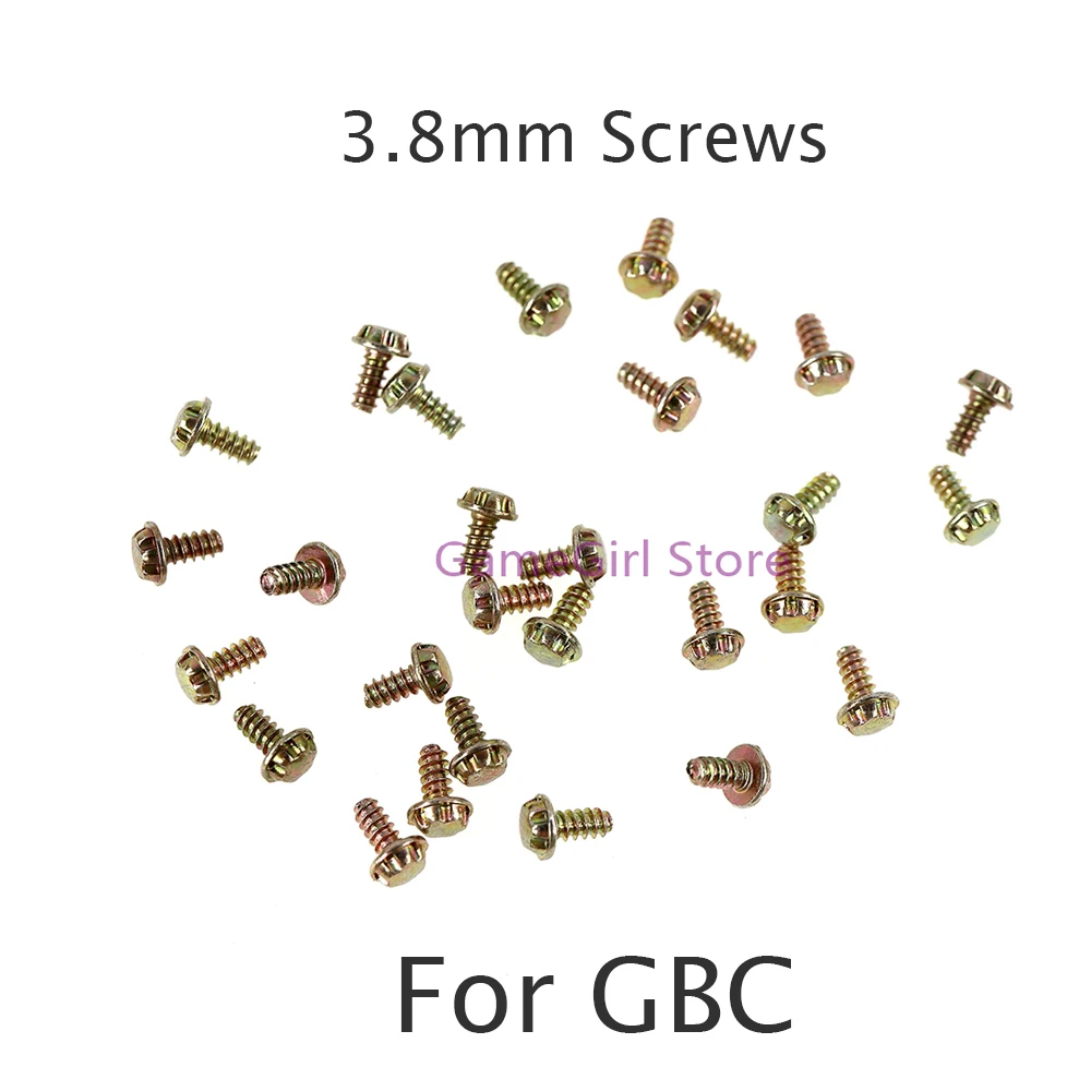 500 шт. Замена для Gameboy Color GBC чехол для картриджа с игровой картой, винты 3,8 мм
500 шт. Замена для Gameboy Color GBC чехол для картриджа с игровой картой, винты 3,8 мм