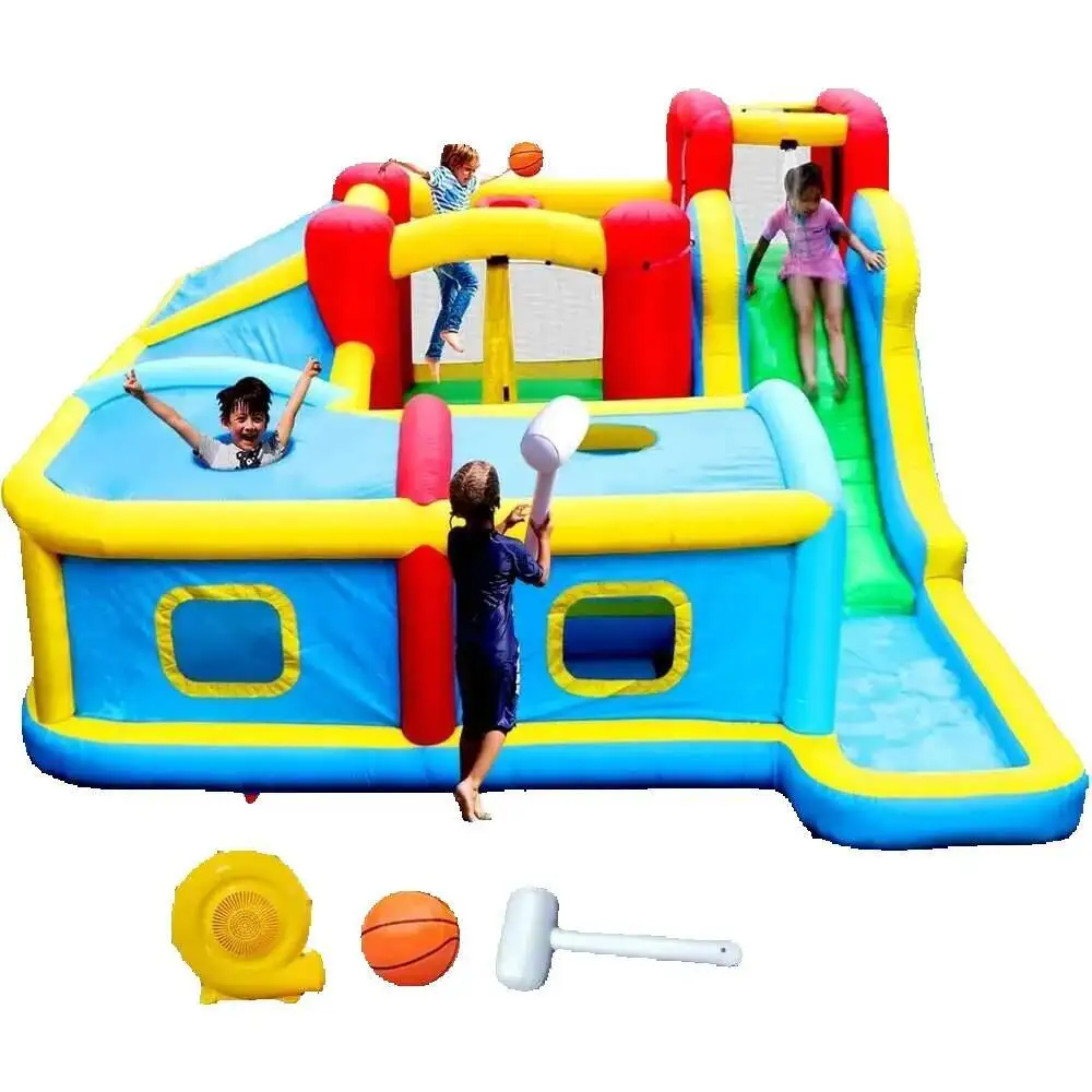 Water Iatable Slide Park Blower, Bouncy Castle With Slides Rock Climbing Area Wading Ball Pool Tunnel Trampoe Whack Blower,
Water Iatable Slide Park Blower, Bouncy Castle With Slides Rock Climbing Area Wading Ball Pool Tunnel Trampoe Whack Blower,