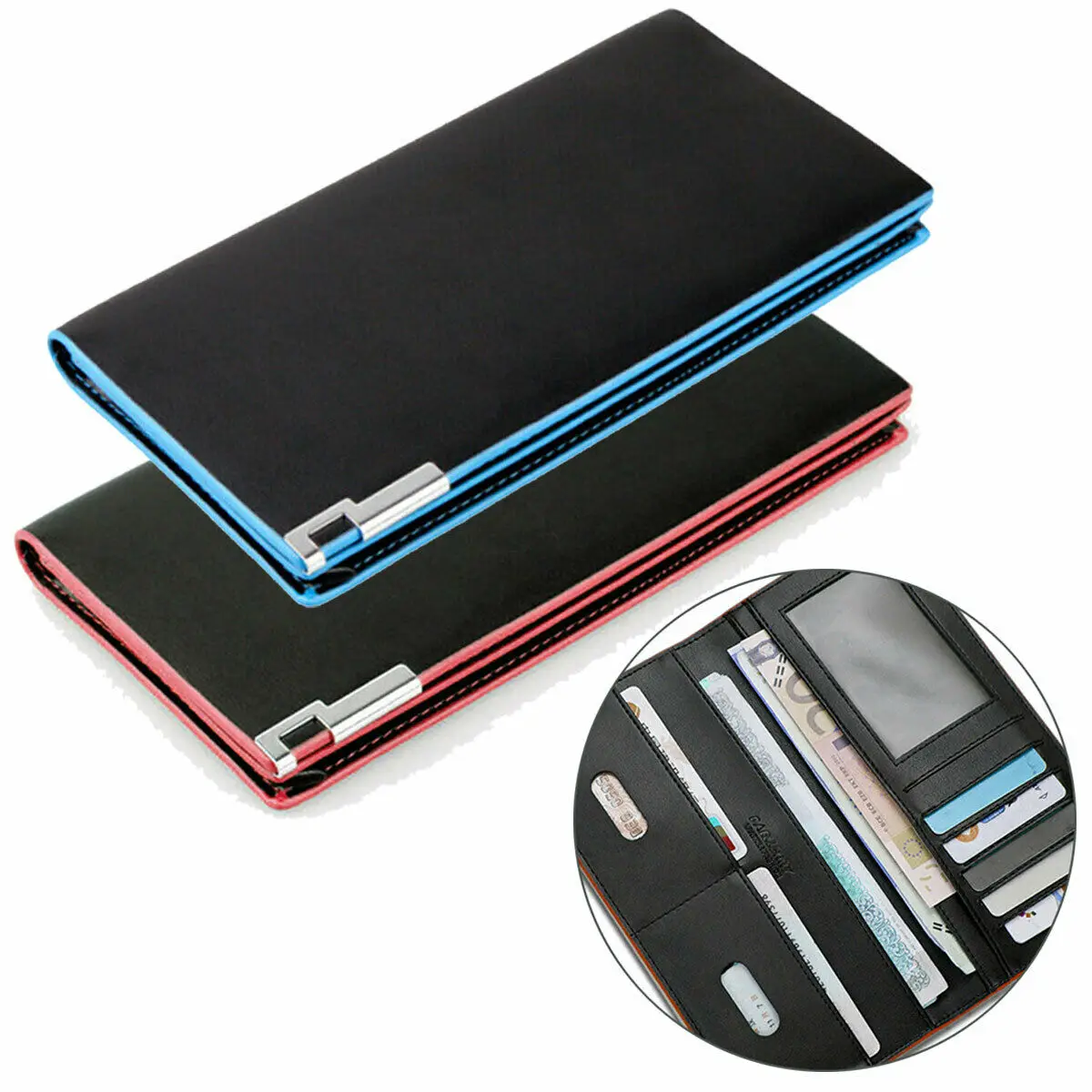 New Men's Wallet Thin Slim Wallet Long Male Business Clutch Bag Coin Purse Luxury Brand Men Wallet Carteira Masculina Cardholder
New Men's Wallet Thin Slim Wallet Long Male Business Clutch Bag Coin Purse Luxury Brand Men Wallet Carteira Masculina Cardholder