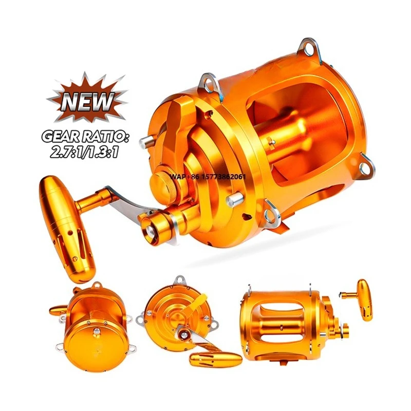 Full Metal Drum 8+1BB Sea Fishing Reel Deep Sea Jig Fishing Trolling Fishing Reel Maximum Power 45kg
Full Metal Drum 8+1BB Sea Fishing Reel Deep Sea Jig Fishing Trolling Fishing Reel Maximum Power 45kg