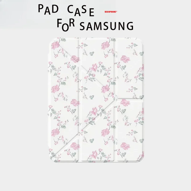 For Samsung Galaxy Tab A8/A9/A11+FE LITE PLUS/Galaxy Tab S6 Lite/S7/S8/S9/S10+ FE "ins Romantic Flowers" 3+Y-fold/TRI-FOLD
For Samsung Galaxy Tab A8/A9/A11+FE LITE PLUS/Galaxy Tab S6 Lite/S7/S8/S9/S10+ FE "ins Romantic Flowers" 3+Y-fold/TRI-FOLD