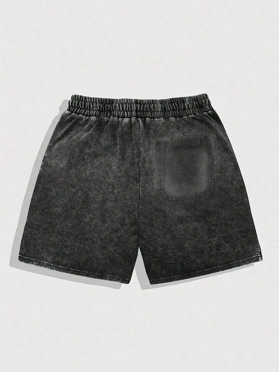Mens Vintage Washed Cotton Casual Shorts Loose Fit Elastic Waist With Pockets
Mens Vintage Washed Cotton Casual Shorts Loose Fit Elastic Waist With Pockets