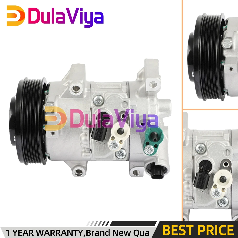 AC Compressor For 2011-2013 Toyota Corolla 1.8L 2011-2013 Toyota Matrix 1.8L 1177322 141069C 178322 2021465 471-1023
AC Compressor For 2011-2013 Toyota Corolla 1.8L 2011-2013 Toyota Matrix 1.8L 1177322 141069C 178322 2021465 471-1023