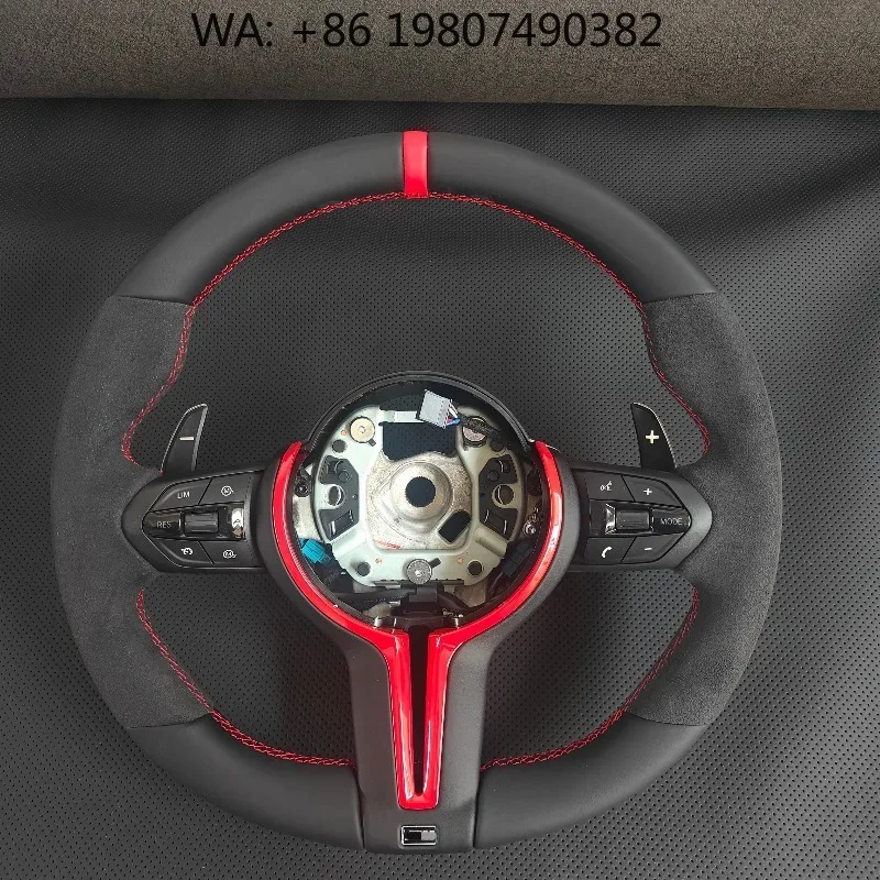 Plug And Play Leather Carbon Fiber Steering Wheel High Quality Sport Auto Interior Universal Upgrade Part
Plug And Play Leather Carbon Fiber Steering Wheel High Quality Sport Auto Interior Universal Upgrade Part