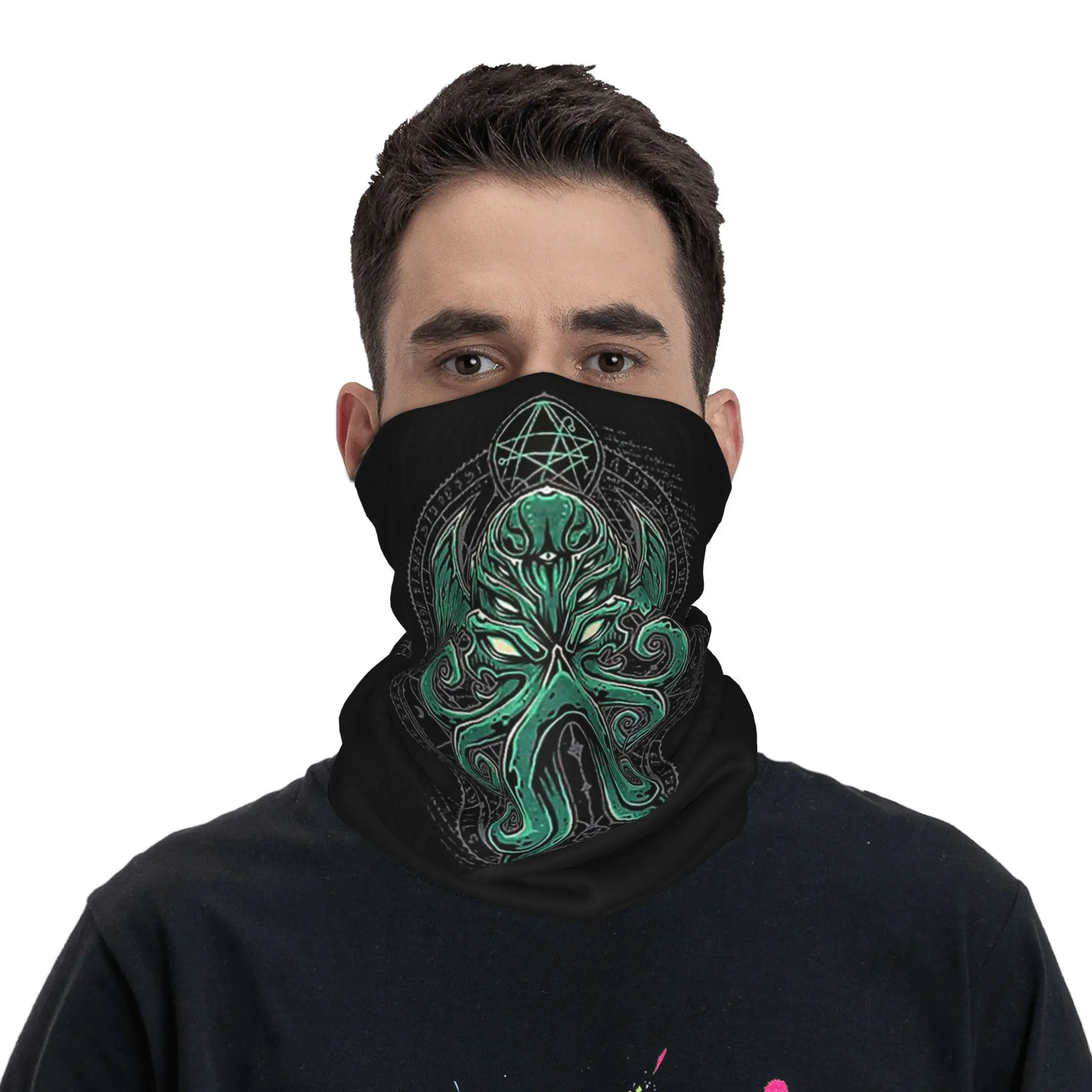 Lovecraft Great Cthulhu Bandana Neck Cover Printed Face Scarf Multifunction Headwear Hiking Fishing
Lovecraft Great Cthulhu Bandana Neck Cover Printed Face Scarf Multifunction Headwear Hiking Fishing