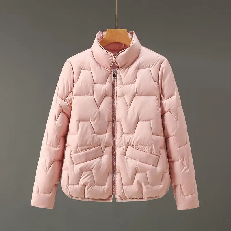 Women's Down Filled Jacket Short Standing Neck Zipper Warm Top Korean Fashion Casual Filled Cotton Jacket 2023 Winter New
Women's Down Filled Jacket Short Standing Neck Zipper Warm Top Korean Fashion Casual Filled Cotton Jacket 2023 Winter New