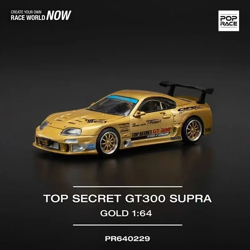 Pop Race In Stock 1:64 Top Secret GT300 Supra A80 Gold Openable Hood Diecast Diorama Car Model Toy
Pop Race In Stock 1:64 Top Secret GT300 Supra A80 Gold Openable Hood Diecast Diorama Car Model Toy