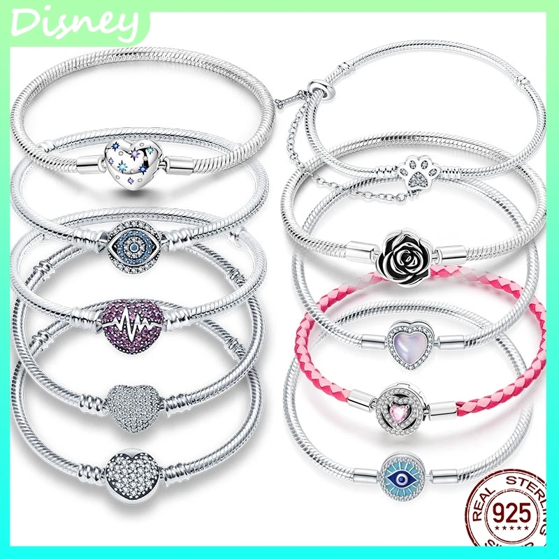 2025 925 Sterling Silver Heart-Shaped Zircon Infinite Bracelet • 17-20CM Adjustable • DIY Bead Compatible
2025 925 Sterling Silver Heart-Shaped Zircon Infinite Bracelet • 17-20CM Adjustable • DIY Bead Compatible