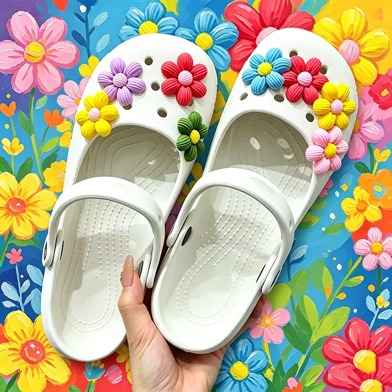 Dopamine Colorful Flowers Shoes Charms Set Women Summer 2026 Y2K Shoes Decorations Women DIY Floral Ballet Clogs Accessories
Dopamine Colorful Flowers Shoes Charms Set Women Summer 2026 Y2K Shoes Decorations Women DIY Floral Ballet Clogs Accessories