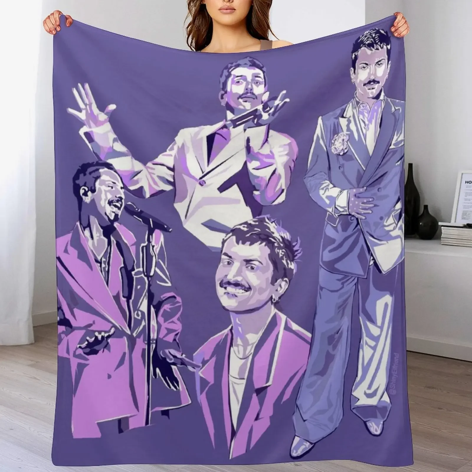Mitch Grassi of Pentatonix Throw Blanket Thermals For Travel Plush Flannel Blankets
Mitch Grassi of Pentatonix Throw Blanket Thermals For Travel Plush Flannel Blankets