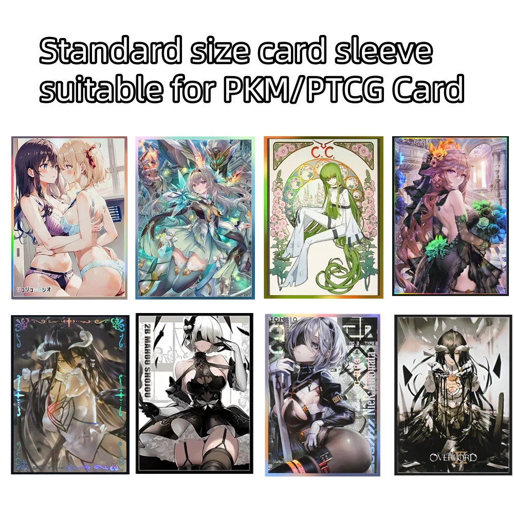 60 шт., 67x92 мм, милые рукава для карт стандартного размера в стиле аниме, защита для карт с верхней загрузкой для настольных игр для карт MGT/TCG
60 шт., 67x92 мм, милые рукава для карт стандартного размера в стиле аниме, защита для карт с верхней загрузкой для настольных игр для карт MGT/TCG