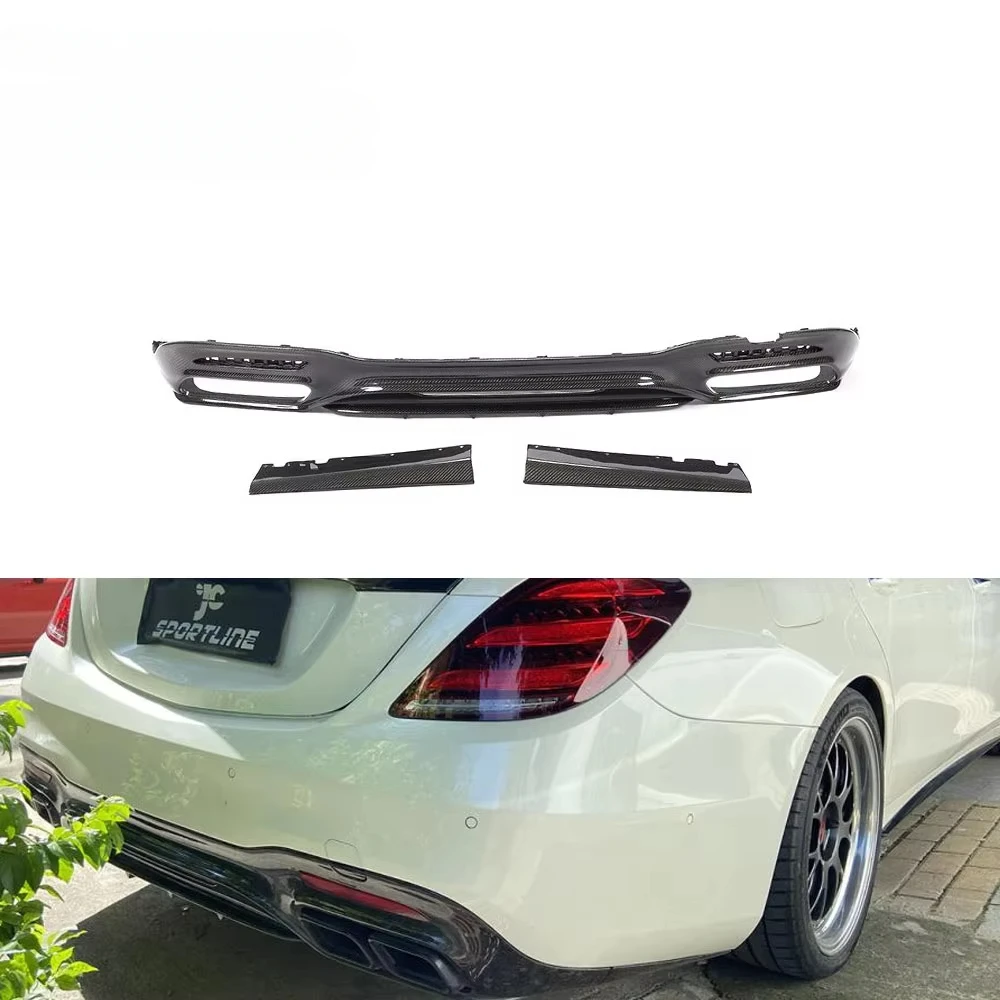 Carbon Fiber Rear Diffuser Bumper Lip for Mercedes Ben Z S-Class W222 AMG S63 S65 2018
Carbon Fiber Rear Diffuser Bumper Lip for Mercedes Ben Z S-Class W222 AMG S63 S65 2018