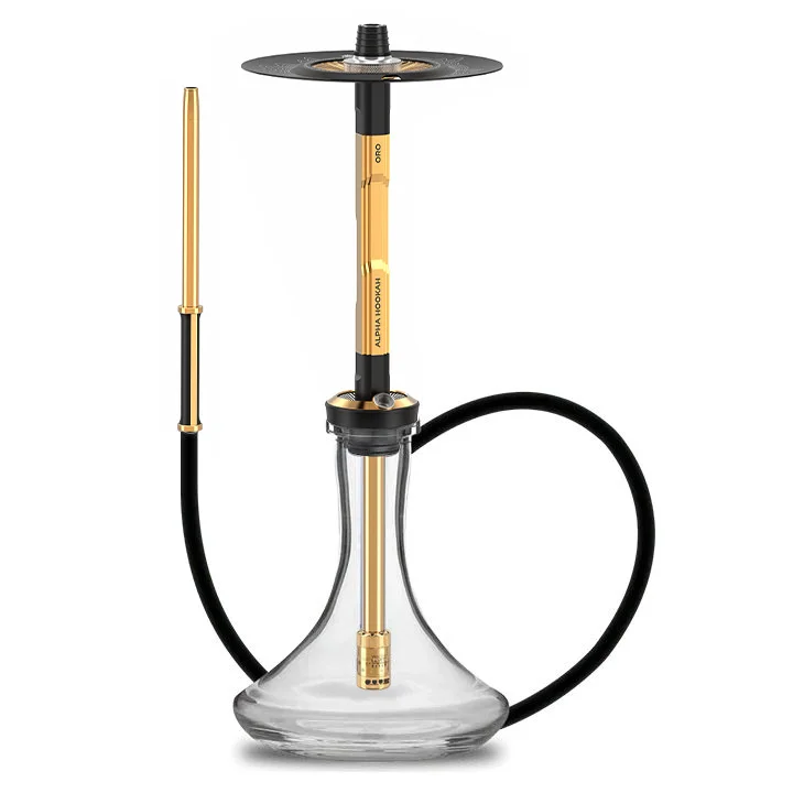 Alpha Hookah ORO Prime Aluminum Alloy Shisha Set with Glass Bottle Single Pipe
Alpha Hookah ORO Prime Aluminum Alloy Shisha Set with Glass Bottle Single Pipe