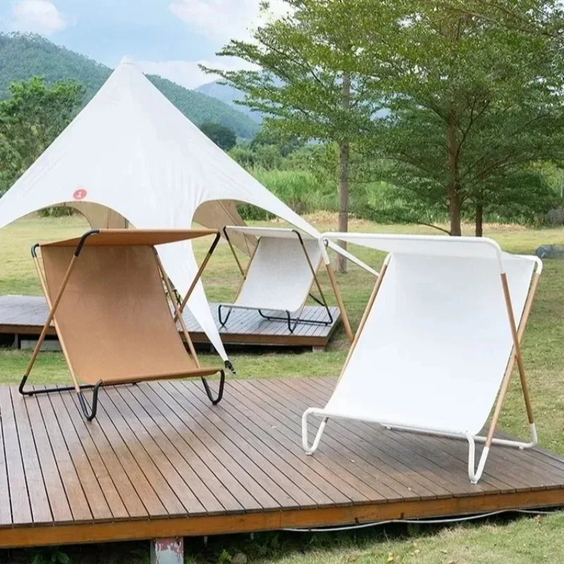 Shade coffee courtyard camping chair double garden leisure bed
Shade coffee courtyard camping chair double garden leisure bed