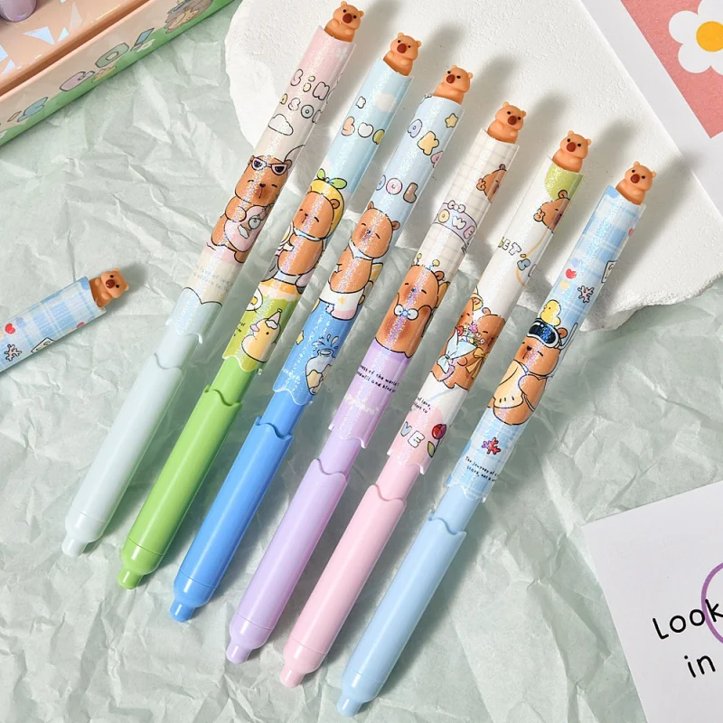 18/36PCS CREATIVE CAPYBARA GEL PEN CUTE 0.5 мм черные чернильные карандаши подписи канцелярские принадлежности подарок школьные принадлежности для письма
18/36PCS CREATIVE CAPYBARA GEL PEN CUTE 0.5 мм черные чернильные карандаши подписи канцелярские принадлежности подарок школьные принадлежности для письма