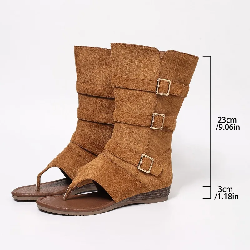 Summer Bohemian Women's Cool Boots Fashion Belt Buckle Split Toe Women's Sandals Designer Casual Woman's Shoes Sandalias Mujer
Summer Bohemian Women's Cool Boots Fashion Belt Buckle Split Toe Women's Sandals Designer Casual Woman's Shoes Sandalias Mujer