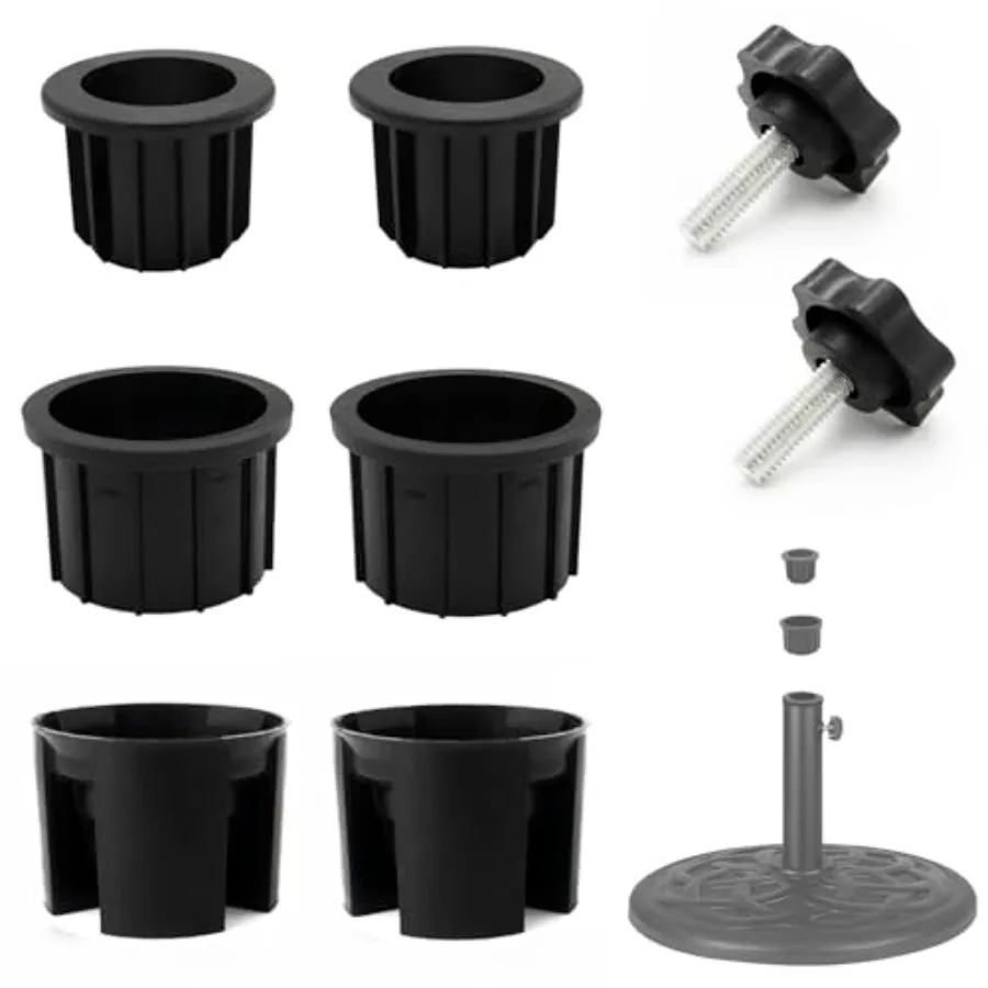 8PCS Umbrella Base Stand Hole Ring Plug Cover and Cap Patio Umbrella Stand Replacement Parts Umbrella Stand Base Insert Umbrell
8PCS Umbrella Base Stand Hole Ring Plug Cover and Cap Patio Umbrella Stand Replacement Parts Umbrella Stand Base Insert Umbrell