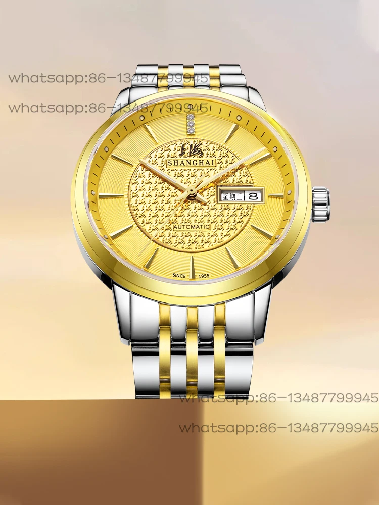 Watch Official Genuine 65th Anniversary Collection Limited Edition Men's Automatic Mechanical Watch Royal Bright 6008aa
Watch Official Genuine 65th Anniversary Collection Limited Edition Men's Automatic Mechanical Watch Royal Bright 6008aa