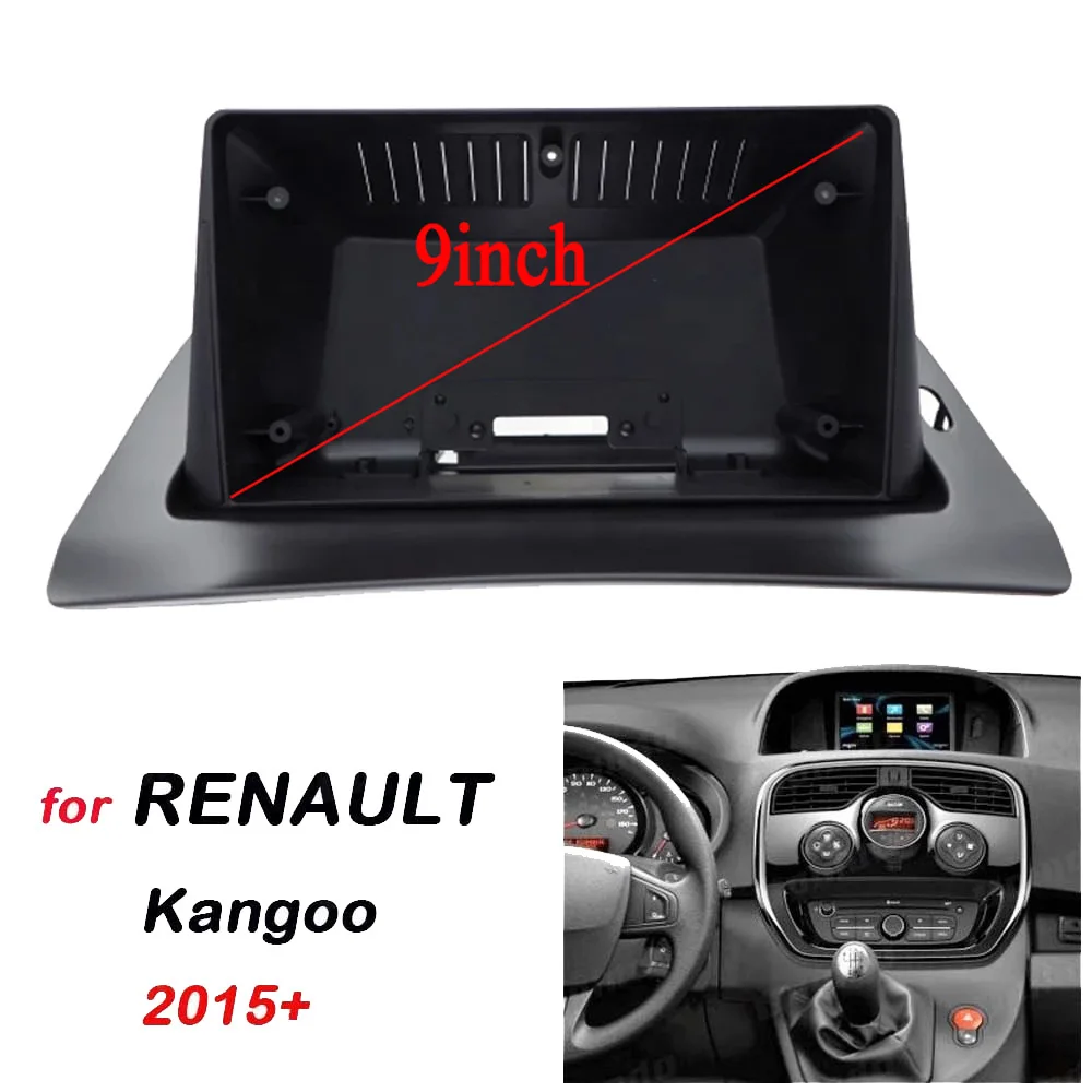Car radio Frame Fascia Adapter Android Radio Audio Dash Fitting Panel Kit For Renault Kangoo 2015-2019 car fascias
Car radio Frame Fascia Adapter Android Radio Audio Dash Fitting Panel Kit For Renault Kangoo 2015-2019 car fascias