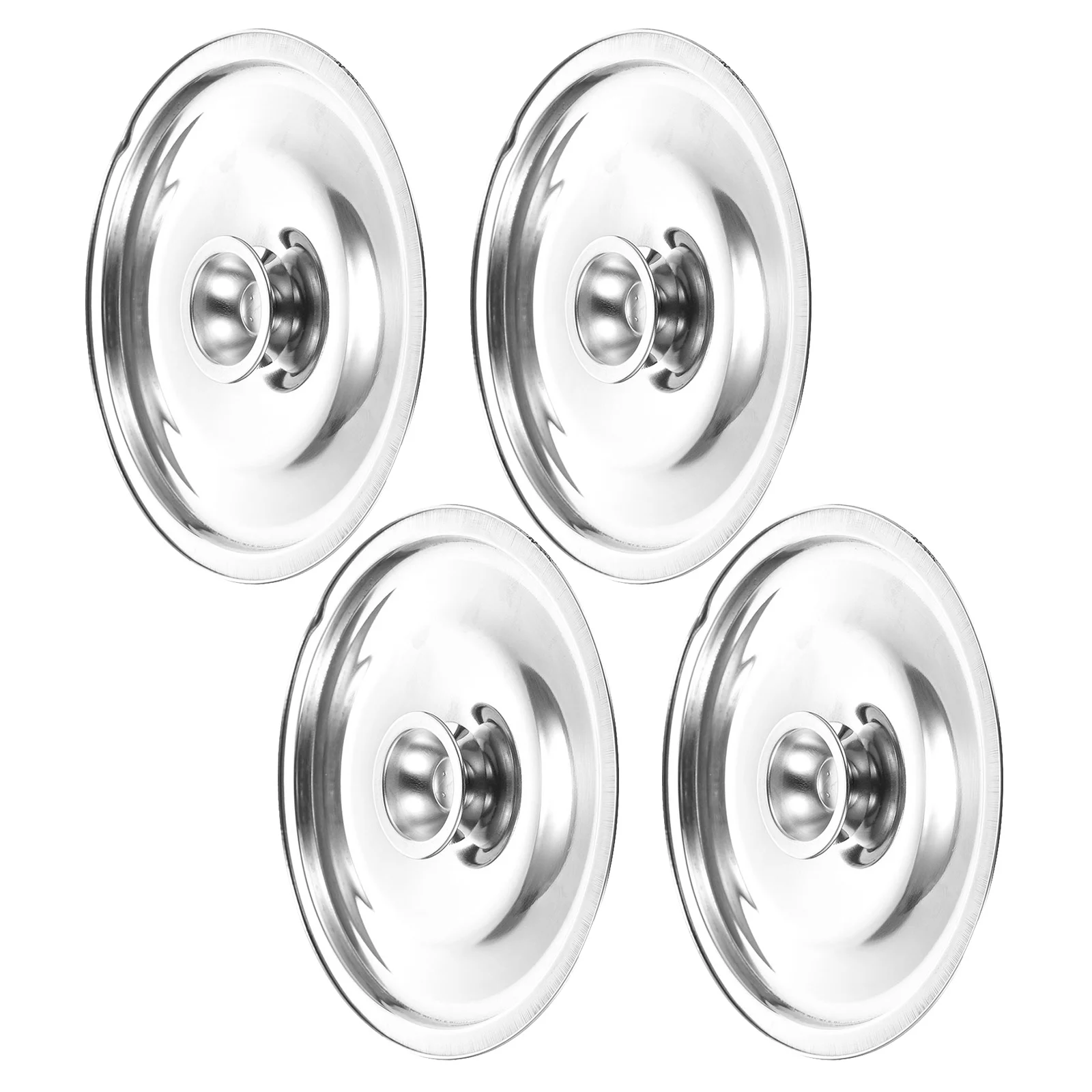 4Pcs Stainless Steel Pan Lid Mini Seasoning Pot Cover Replacement Universal Lid Handle for Cooking Pan Frying Pot Kitchen
4Pcs Stainless Steel Pan Lid Mini Seasoning Pot Cover Replacement Universal Lid Handle for Cooking Pan Frying Pot Kitchen