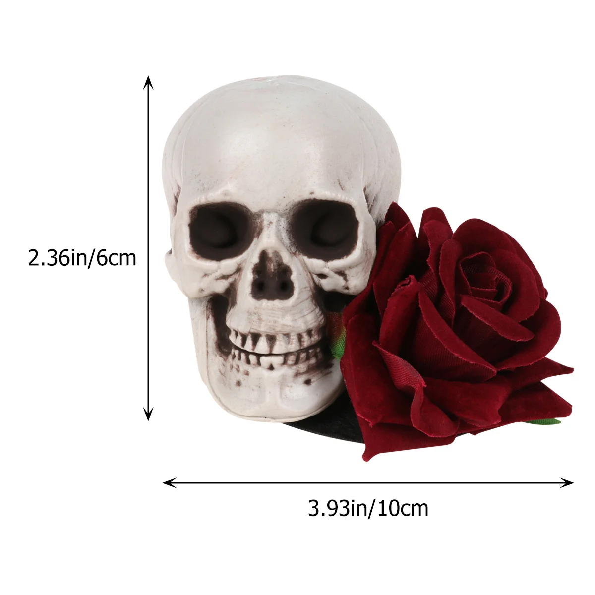 1Pcs Skull Rose Hair Pin Brooch Combination Non-Toxic Halloween Party Jewelry Supply Practical Chic Costume Headwear
1Pcs Skull Rose Hair Pin Brooch Combination Non-Toxic Halloween Party Jewelry Supply Practical Chic Costume Headwear
