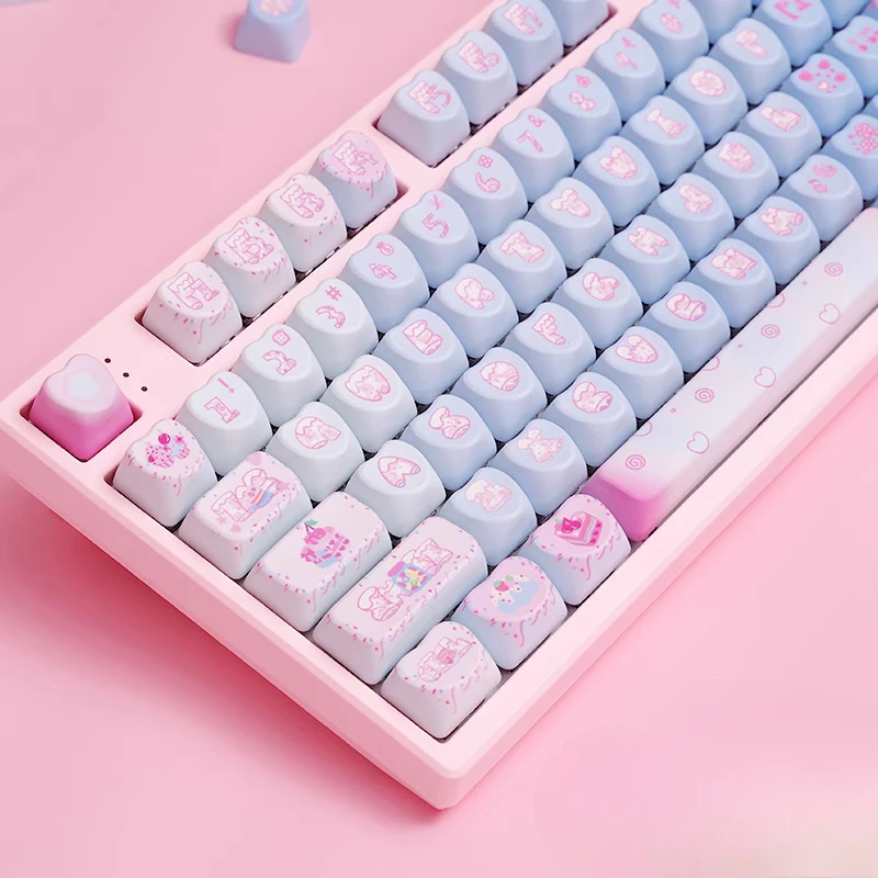 Summer Ice Cream Heart Theme Cute Love Keycaps OEM Highly PBT Hot Sublimation Keyboard
Summer Ice Cream Heart Theme Cute Love Keycaps OEM Highly PBT Hot Sublimation Keyboard