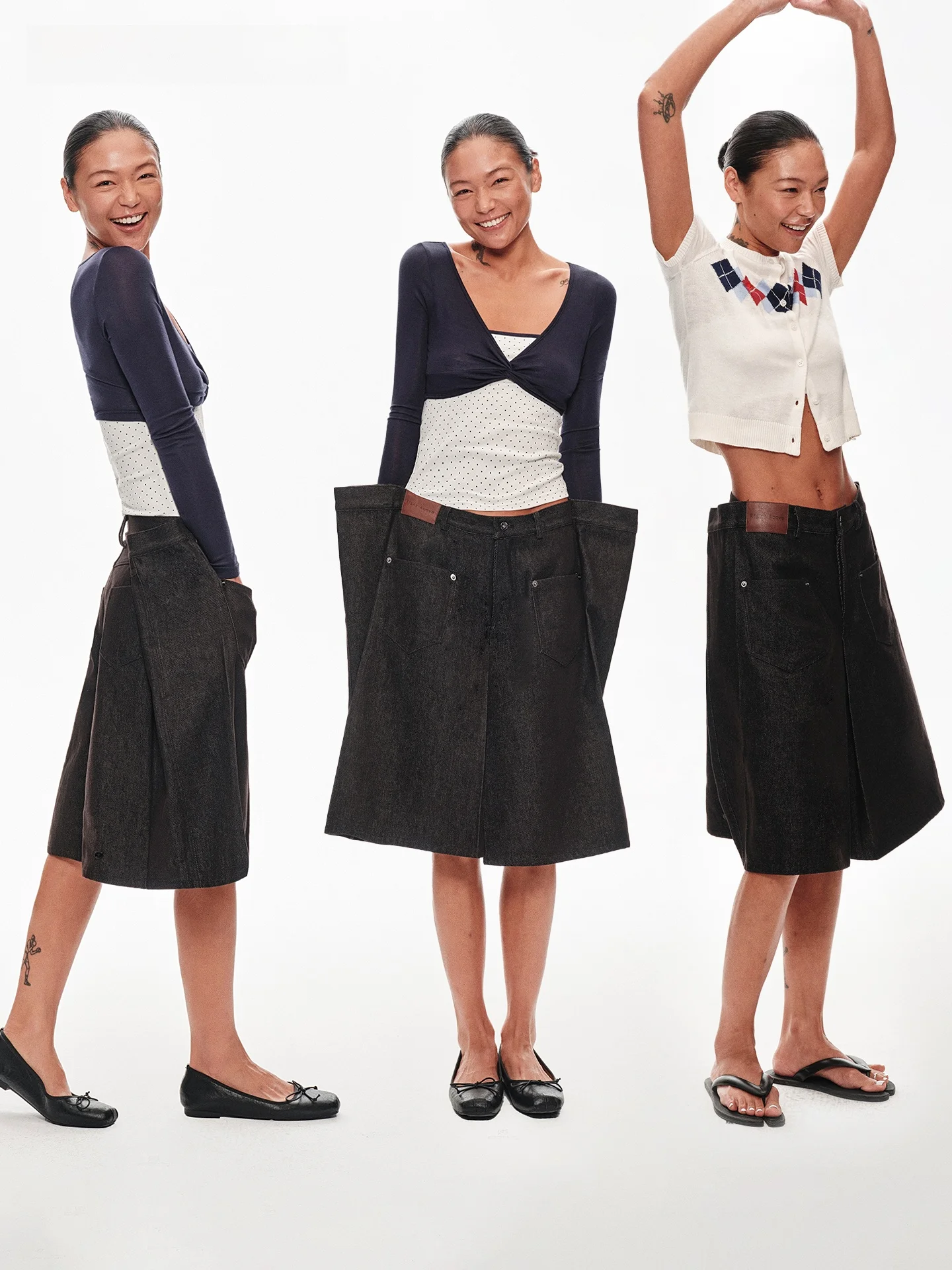 Low Waist Wide Leg Bla Denim Waed Pleated Five-Point Baggy Pants Casual Sle Women's Cotton Polyester Blend Spring Summe...
Low Waist Wide Leg Bla Denim Waed Pleated Five-Point Baggy Pants Casual Sle Women's Cotton Polyester Blend Spring Summe...