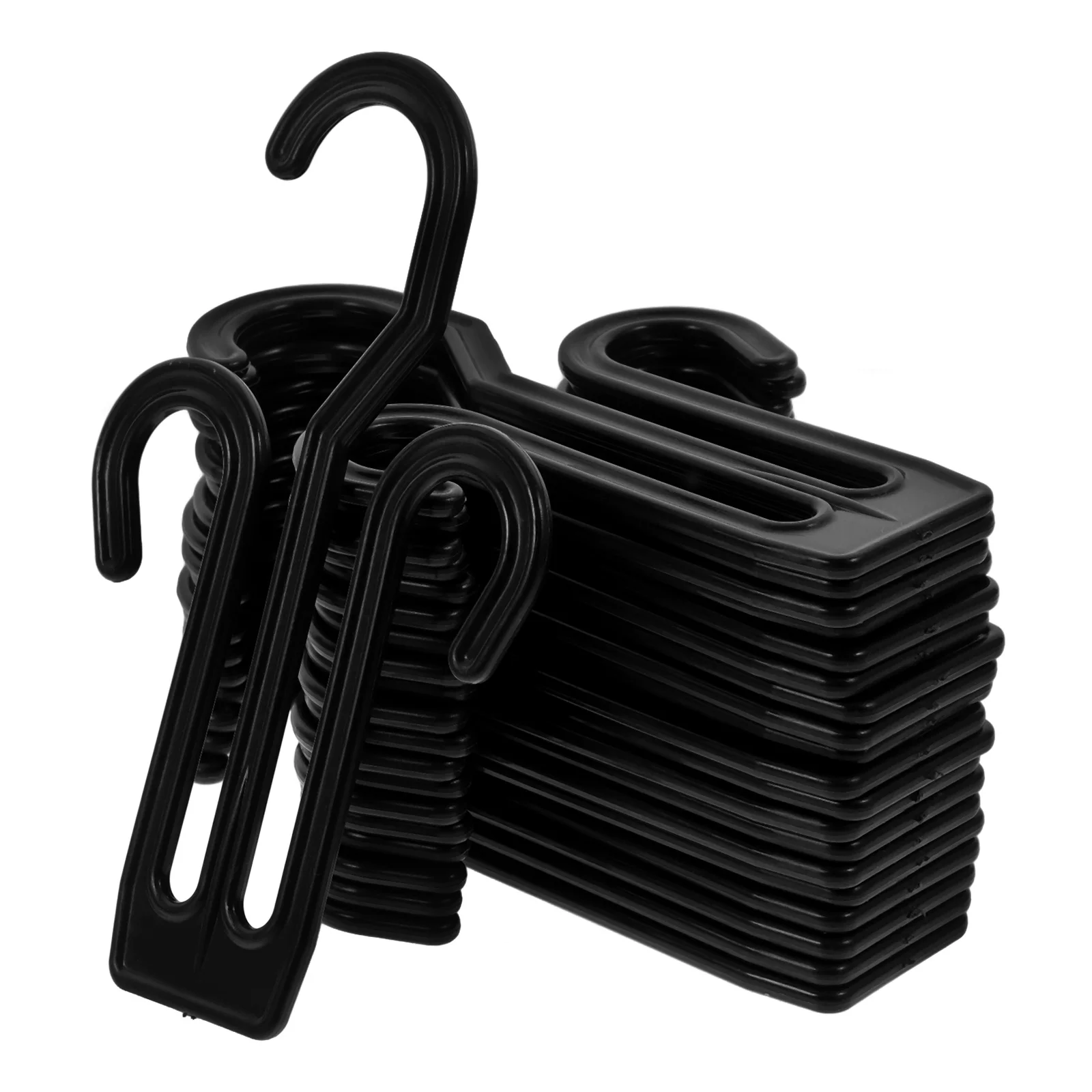 30 Pcs Hooks Shoe Plastic Hangers Shoes Hanging Drying Rack Slipper Racks Black Household
30 Pcs Hooks Shoe Plastic Hangers Shoes Hanging Drying Rack Slipper Racks Black Household